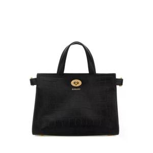 26SS Burberry 블랙 레더 미니 Cotswolds 핸드백 8118896A1189 TP570998291