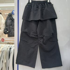 [에꼴리에][모다부평]쿨 와샤 와이드 스칸트 바지/26B0282BK_BP