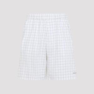 아크네 스튜디오 숏팬츠 BE0224 AL4 WHITE BLACK