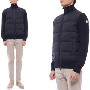 [몽클레어] 25FW 남성 니트 믹스 패딩 점퍼 (9B00040 M1131 778 25F)