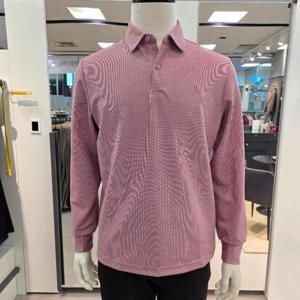 트레몰로 HC05 남성 핑크 기본 카라 티셔츠 TRHAL5F338421