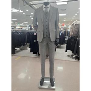 바쏘옴므 세이브존05 라이트베이지울혼방허리밴드스판셋업정장 WSZ1JT28ABG3