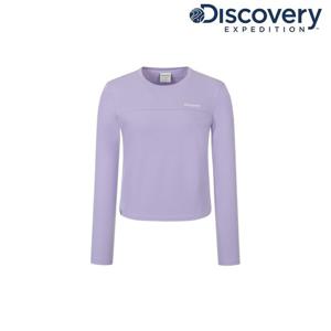 [디스커버리] 여성 세미크롭 긴팔티셔츠 DWRL42061-LVL