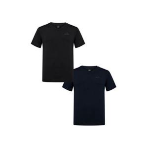 아이더 POP 2PACK 남성 반팔 브이넥 티셔츠_Black DMM26293Z1 322600
