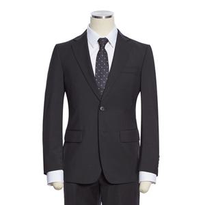 [레노마캐주얼][한정수량]SS 최고급 양모 블랙 솔리드 스판정장RRJPSJ51A