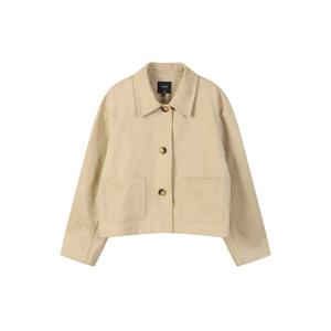 [랩]포켓 카라 페이크 레더 자켓(AS1LZ261)