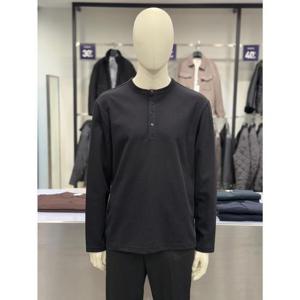 지오지아 세이브존01 지오지아 남자 소로나 조직 헨리넥 티셔츠 AAG2TR1001 AAG2TR1001