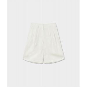 [브룩스브라더스] [여성] 린넨 비스코스 쇼츠 (화이트) (BBPSWM0493AFM)