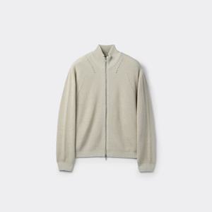 [커스텀멜로우]베이지 터틀넥 집업 가디건 CWWAA25521BEX