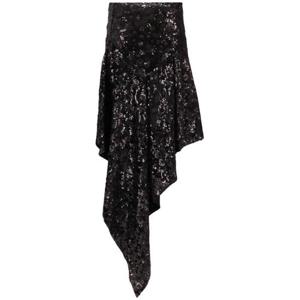 니콜로 파스콸레티 미디 스커트 NP08S001FSEV B BLACK