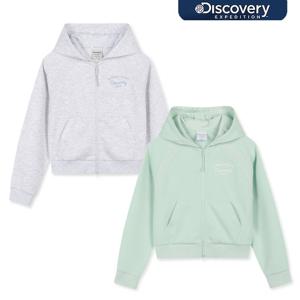 디스커버리키즈 여아 에센셜 후드 집업 DKTR34061