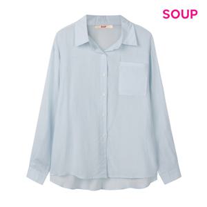 [숲]원 포켓 루즈핏 카라 셔츠 S61LS09