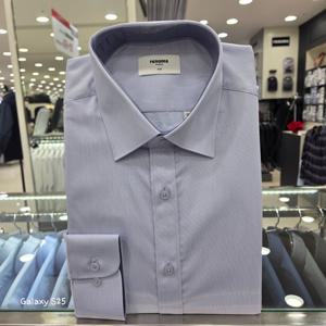 [레노마셔츠]벤부 폴리스판 도비 슬림핏 긴소매RPSSL1922BUB_GN