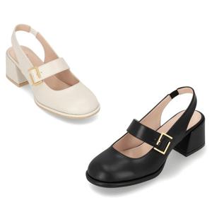 엘칸토 인텐스 여성 버클 메리제인 슬링백 5.5cm LCWO37I613