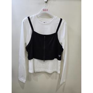 [소이]골지 뷔스티에 레이어드티 26S54580