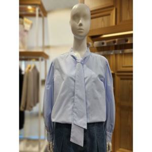 [플라스틱아일랜드]MARIO플라스틱아일랜드 타이볼륨소매블라우스 PW1WB201