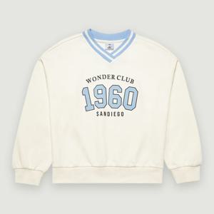 [행텐 틴즈]여아 1960 요꼬 브이넥 크롭 맨투맨-HC1311448060707