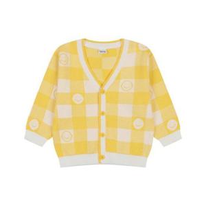 아가방 TC01 봄 스마일체크니트가디건(YELLOW)_ 01T13141187