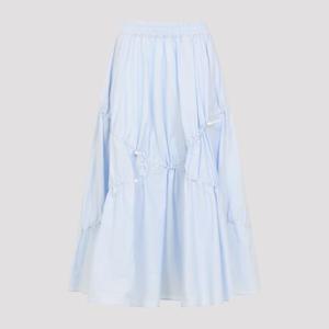 모스키노 미디 스커트 261E0106 0531 1293 FANTASIA AZZURRO