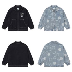 [래핑차일드](모다진주) 스마일 데님 점퍼 86119-122-33_JJ