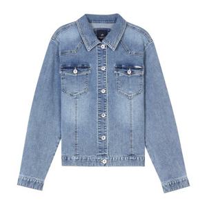 [뱅뱅]여성 워싱 캐쥬얼 데님 스판 자켓 (NUMD11)