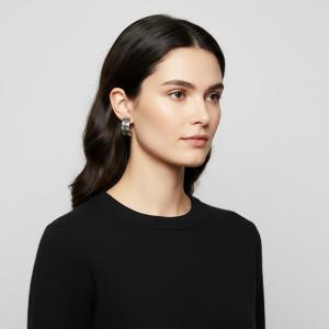 26SS CHRISTIAN DIOR COUTURE CUT 귀걸이 (E4301HOMST 992)