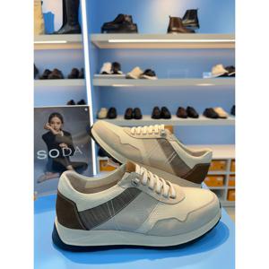 [소다]남성 캐주얼 배색 밴딩 스니커즈 FMM5271_DG