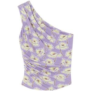 베르사체 민소매 티셔츠 1019815 1A13918 5L500 Purple