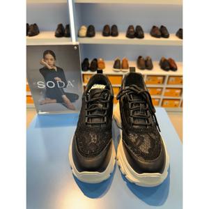 [소다]여성 레이스 초경량 쿠션 키높이 7cm스니커즈 ARS501_DG