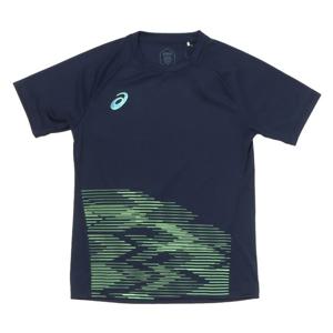 아식스 쇼트 슬리브 네이비 2101A278.405 네이비