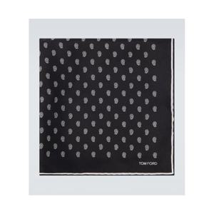 톰포드 프린트 실크 트윌 포켓 스퀘어 P01097238