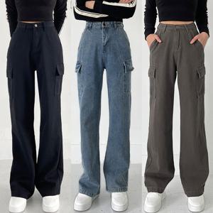 비욘드라이프 벤타스 소프트면 두줄 카고 와이드바지 1003661