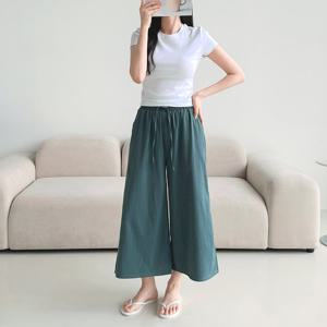 비욘드라이프 올리얀 빅와이드 아이스 8부 치마바지 1002206