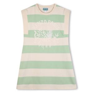 [겐조키즈][KENZO GARDEN] 여아 타이거자수 스트라이프 원피스 Z265AGO211