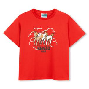 [겐조키즈][CAPSULE] 뉴이어 레드 반팔티셔츠 Z265AFT113