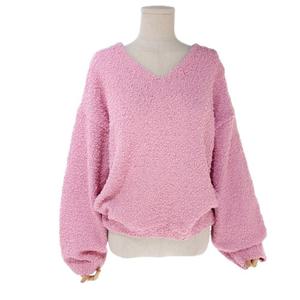 [스튜디오화이트]팝콘성형V티셔츠ML3KTS224