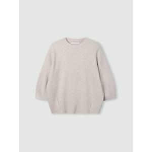 [코인코즈]7부 벌룬 소매 니트_CC6SP669