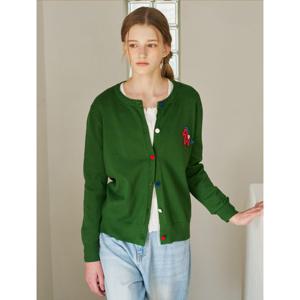 [르샵]컬러 버튼 포인트 니트 가디건 (DQ1CK007A)