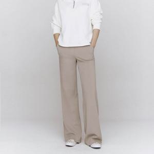 [지오다노] 여자 봄 가을 와이드 풀밴딩 팬츠 550741