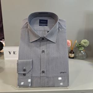 [예작]스트라이프 슬림셔츠 YJESBS178-BK_BP