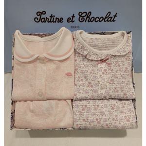 쇼콜라 P르네보라꽃내의2종세트 (TNPMXS213A)여아여름실내복출산백일돌선물