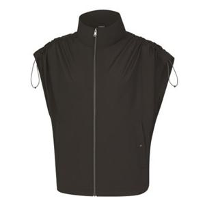 [콜핑]LD08 여성 봄/여름 오버핏 크롭기장 드롭숄더 등산조끼 KWV7187W