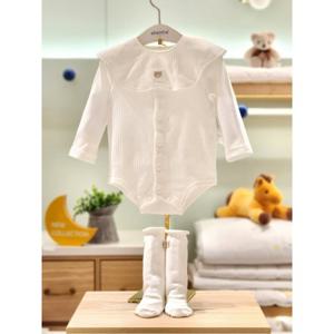 압소바 HK(26년SS)솔린코튼모달 바디슈트(턱받이 장말세트) (1A1110630)