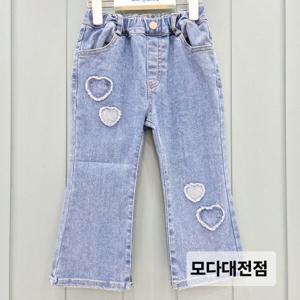 [리틀밥독]리틀밥독ㅡW하트청P/T   B251MPT08BL_DJ