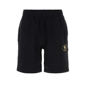 26 SS 버버리 로고 디테일 버뮤다 쇼츠 블랙 8112810