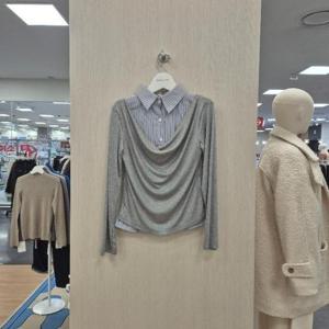 부루앤쥬디 HC42 셔츠레이어드레이프티셔츠 BBSCTS105C