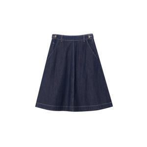 캉골 우먼스 미디 데님 스커트 8125 데님 KSEWSK81250