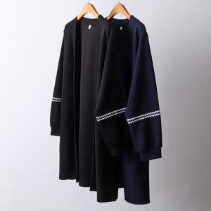 나야홍 / 빅사이즈아우터 I576L601 리퍼플오픈롱가디건 MN