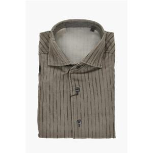 꼬르넬리아니 긴팔 셔츠 94P204 9411908 030 Gray