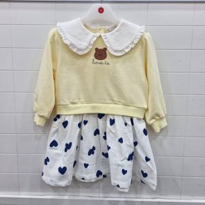 [래핑차일드]래핑차일드 하트 맨투맨 원피스 8511950273_JJ